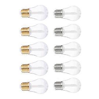 Lip Gloss Container Bulb Shaped for Storage Use 10Pcs Clear Portable Tubes