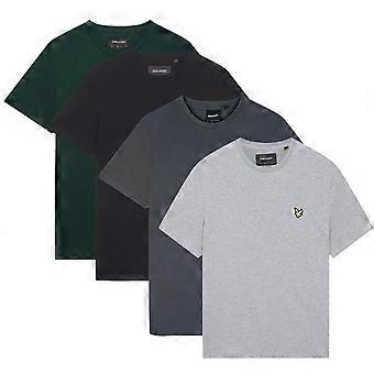 Lyle & Scott Herren T-Shirt aus Baumwolle in großen Größen, Rundhalsausschnitt, Kurzarm