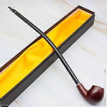 Exquisite Durable Long Holz Tabak Zigarette Rauchen Pfeife Geschenk Craft