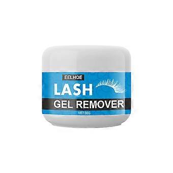 2pcs Eyelash Glue Remover Cream, False Lash Extension Adhesive Remover for Eyelash Makeup Cleansing
