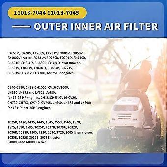 4pc 11013-7044 11013-7045 Inner &Outer Air Filter Cleaners for Donaldson P821575 P822858 Kohler 25-083-01-S M131802