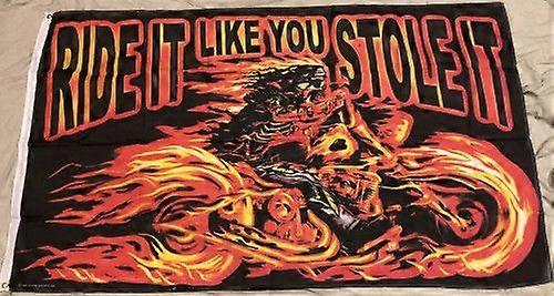New Biker Motorcycle Flag Zy0277
