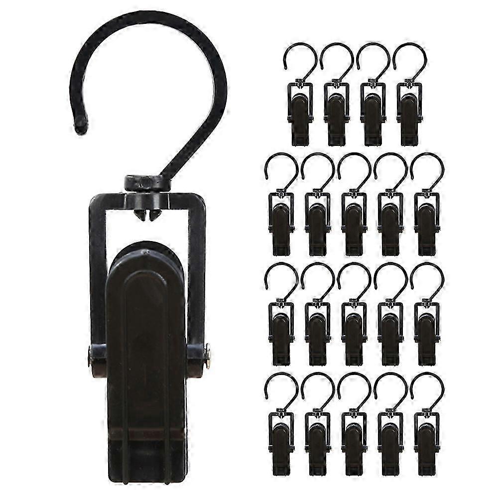 Multi-Use Hanging Clips 20Pcs Rotatable Boot Hangers for Home