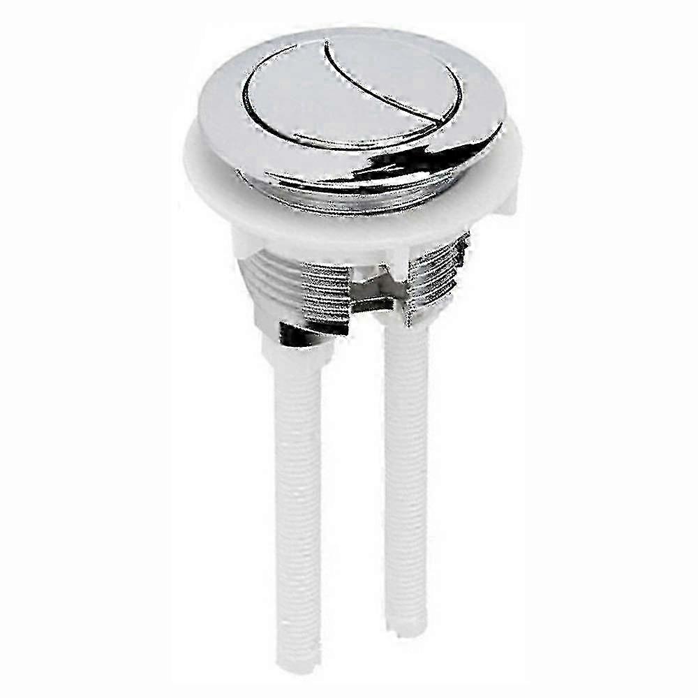 Universal Dual Flush Button Mirror Finish