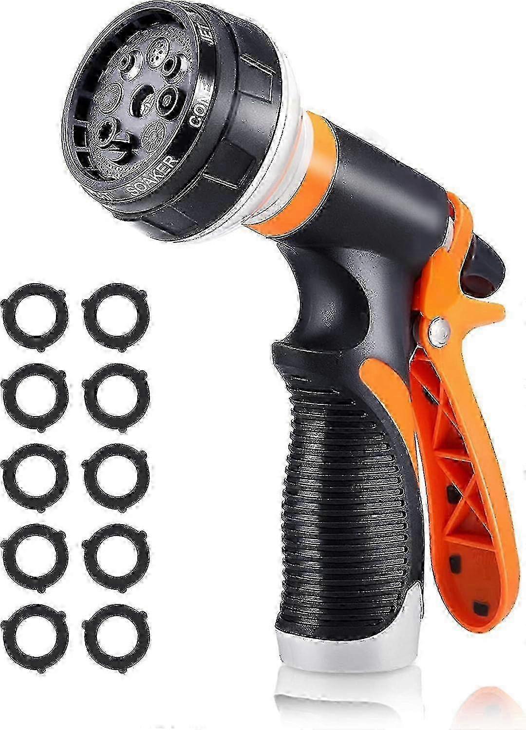 Leak-Resistant 8-Pattern Hose Nozzle