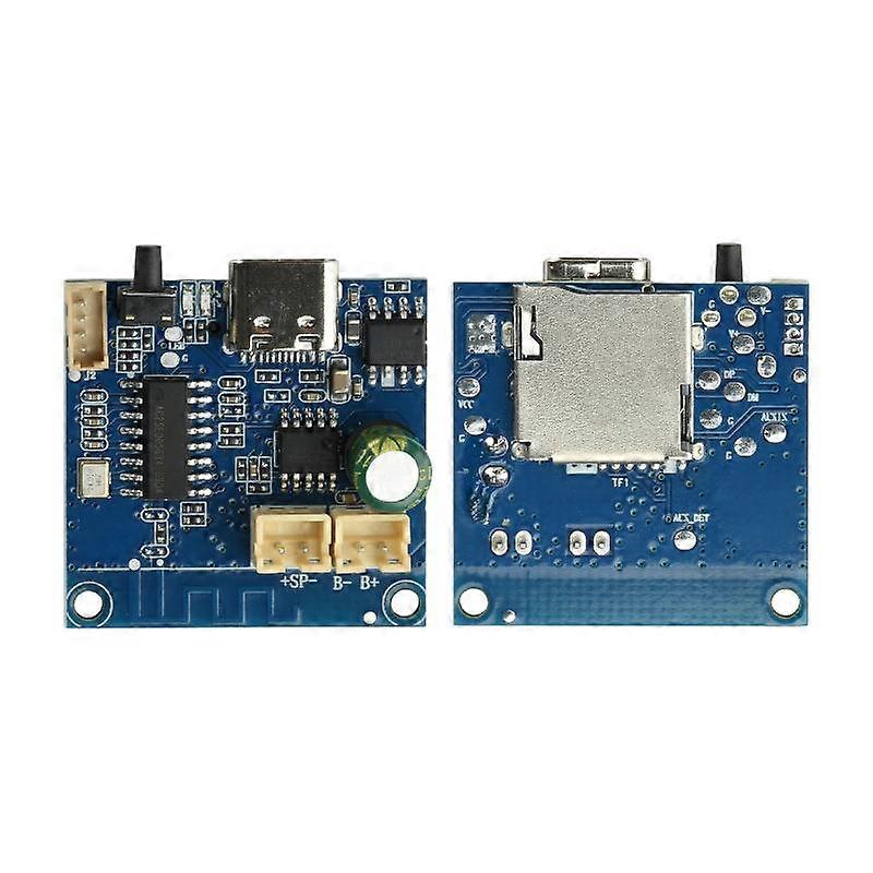 1Pcs Bluetooth Audio Amplifier Board Type C Interface TWS Teaming Function for Student DIY Electronic Projects