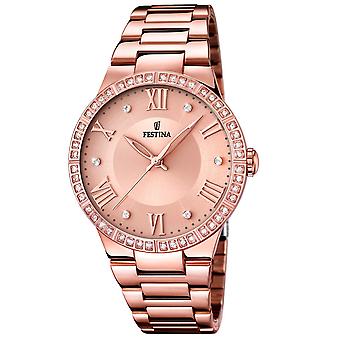 Festina Mademoiselle Quartz Analog Women's Watch with Stainless Steel Bracelet F16721/2