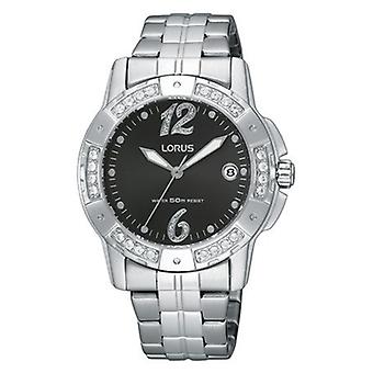 Lorus klokker kvarts analog Dameklokke med RXD33EX9 rustfritt stål armbånd