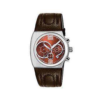 Custo on time size matters Quartz Analog Man Watch with Cowskin Bracelet CU007703