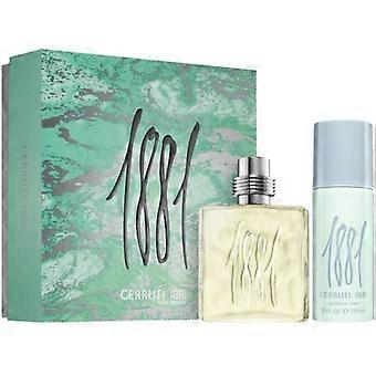 1881 Cadeauset voor mannen: Eau de Toilette 100 ml, Deodorant Spray 150 ml, 100 ml