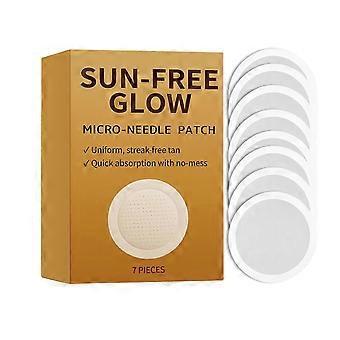 1-5x Natural Sun-Free Black Sticker Tanning Serum UV‑Damage‑Free Natural Bronzing Patches Flawless Streak-Free Glow Patch_rbxg