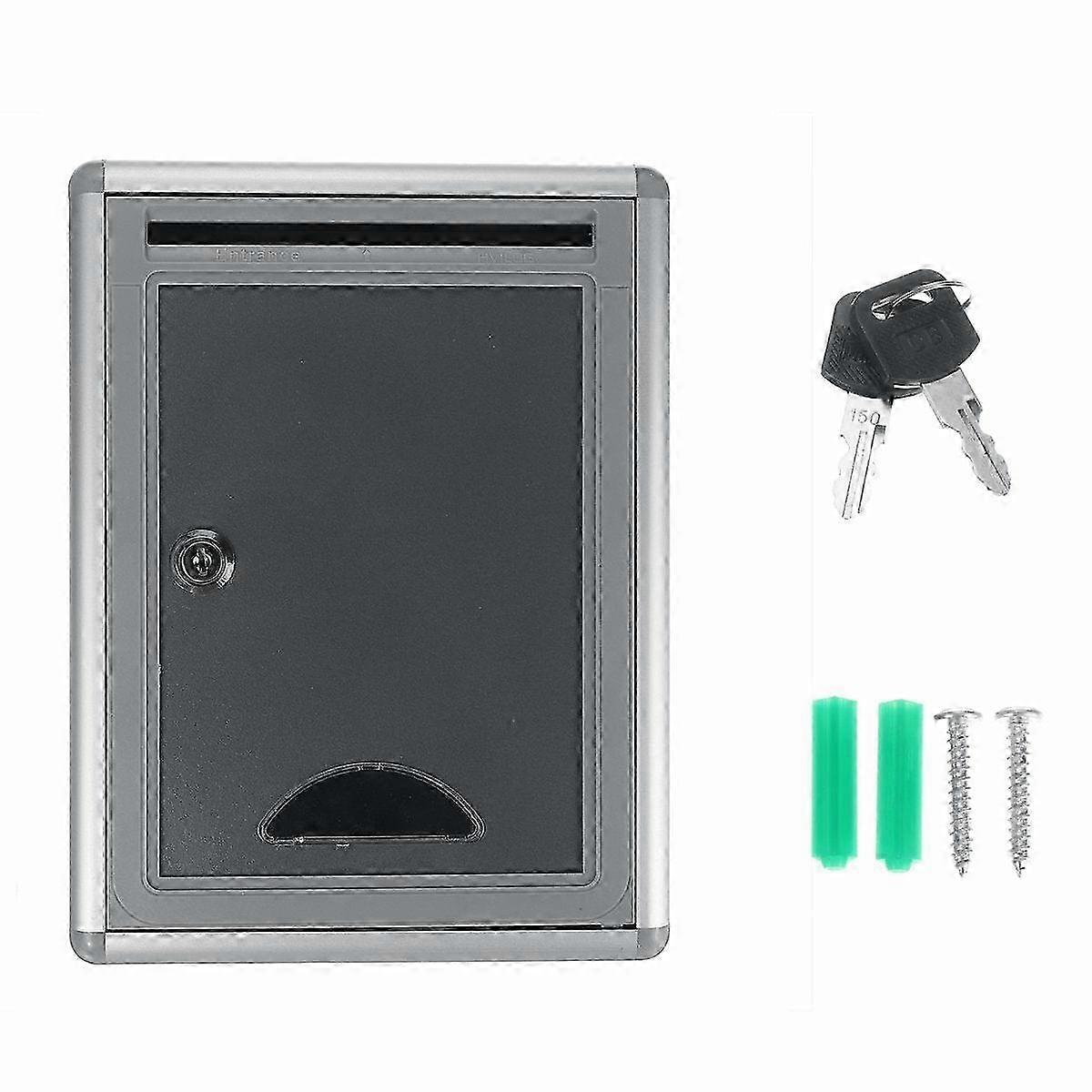 Aluminum Locking Wall Mounted Mailbox