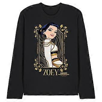 K-Pop Demon Hunters Unisex Adult Zoey Frame Long-Sleeved T-Shirt