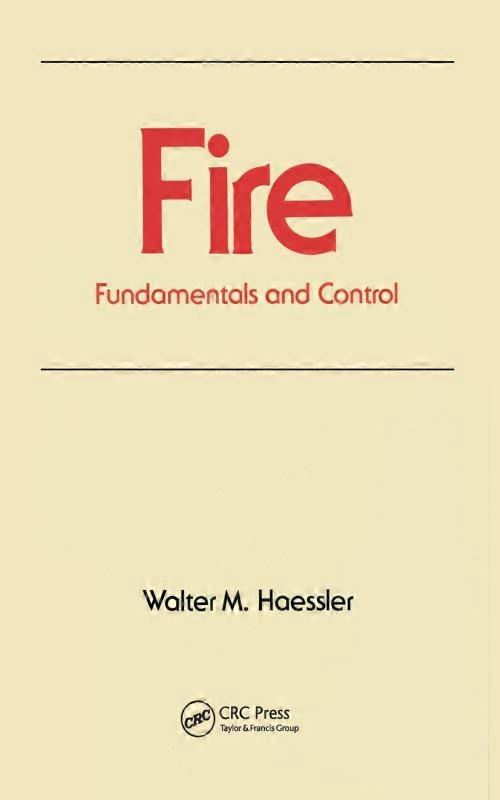 Fire Fundamentals And Control
