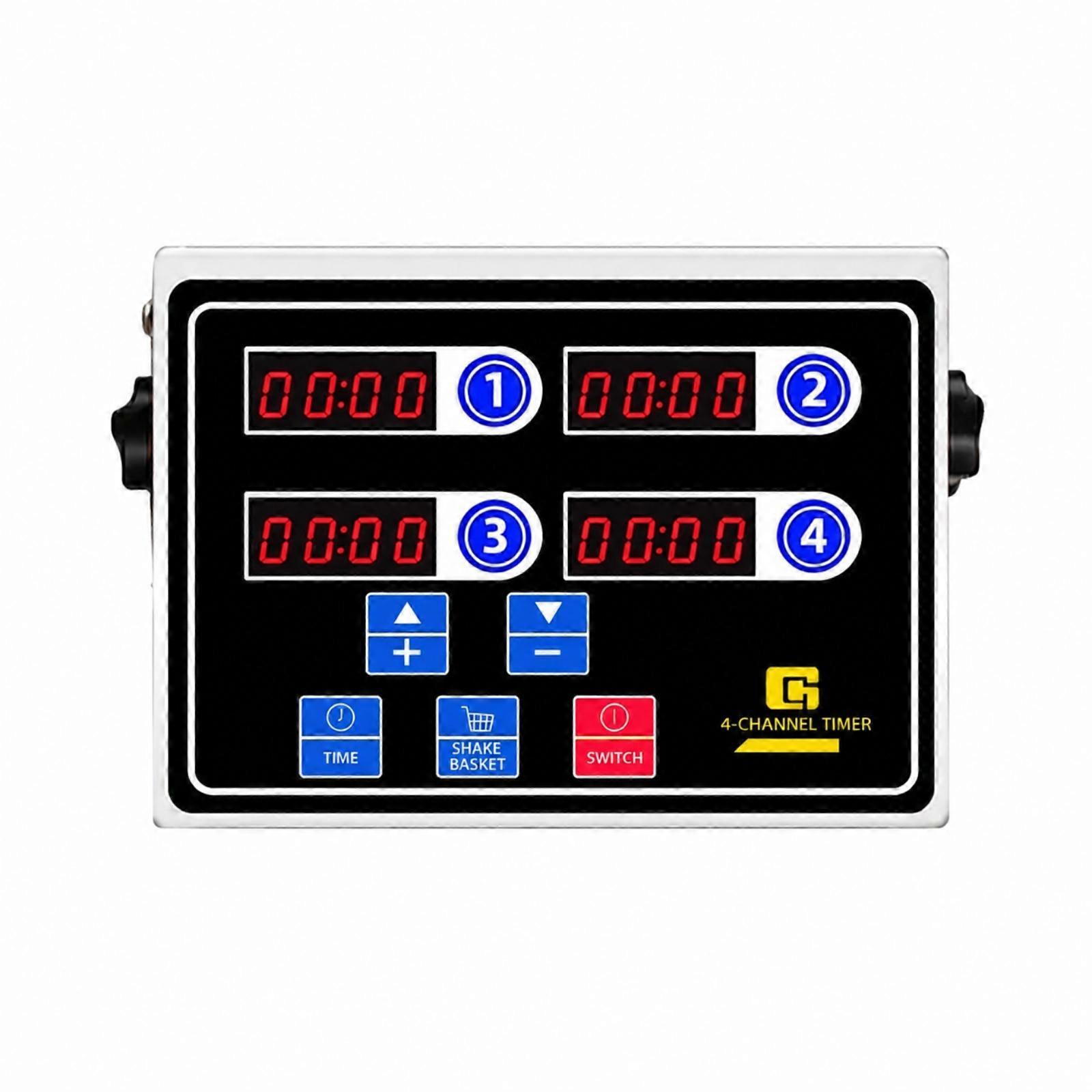 Digital Kitchen Timer High-Contrast Multi-Channel Timer Industrial for Chefs,