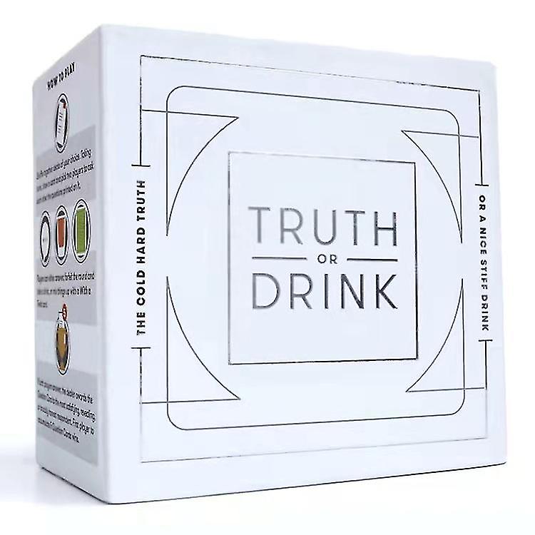 Truth Or Drunk Board Game Party Couple Card