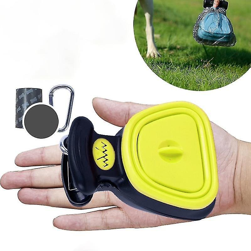 M green Portable Folding Waste Poop Scooper Toilet Picker Cleaning Tools For Outdoor