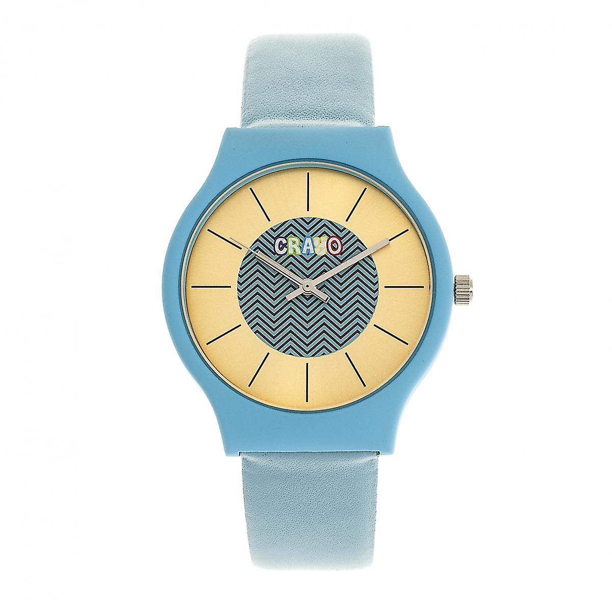 Crayo Trinity Unisex Watch-sininen