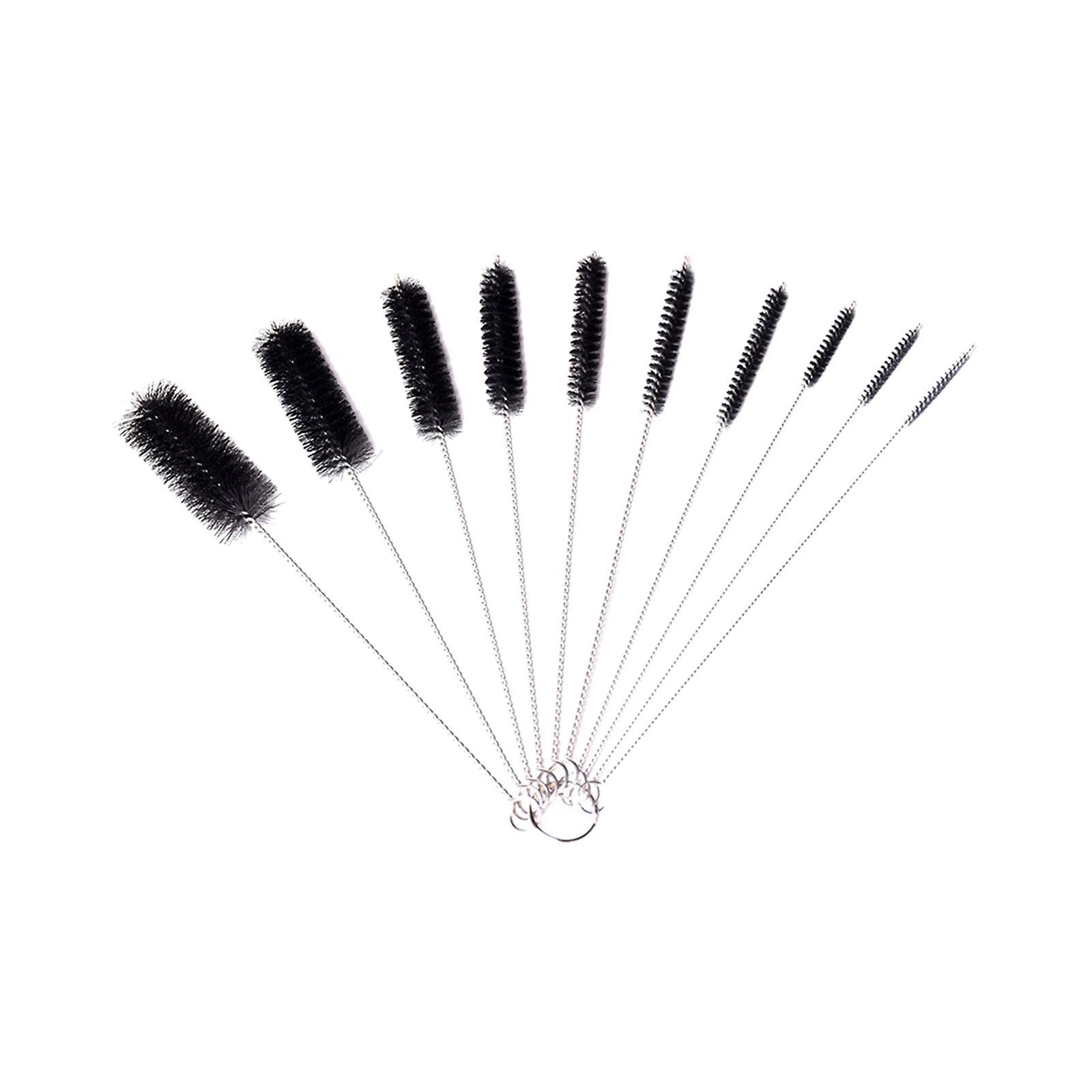 Universal Drinking Straw Cleaner Brush for Goblets Household Kitchen Cups Black