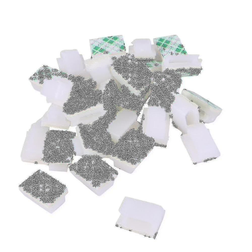 30x Cable Holder Cable Clip Cable Clamp Self-adhesive White