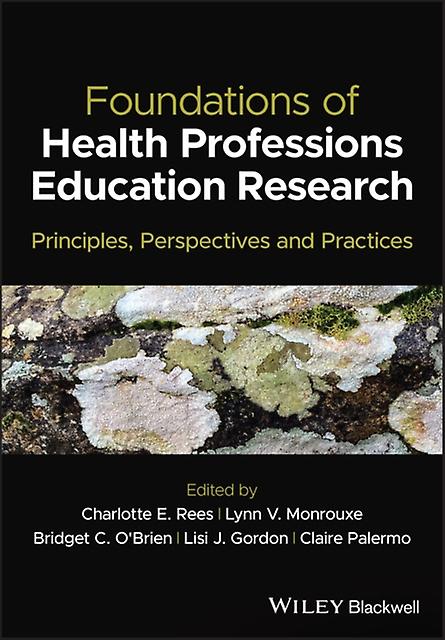 Foundations Of Health Professions Education Research Paperback