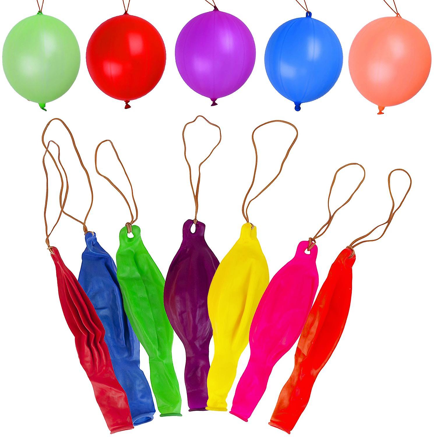 120 Assorted Large Punch Balloons