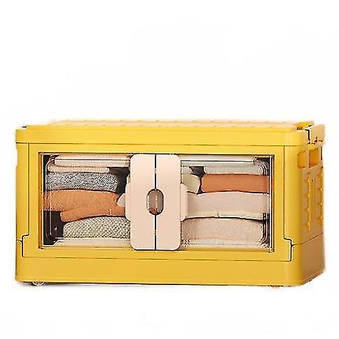 Household Medium Storage Box, Clothes Organizer Box Plastic Wardrobe Foldable Storage Box