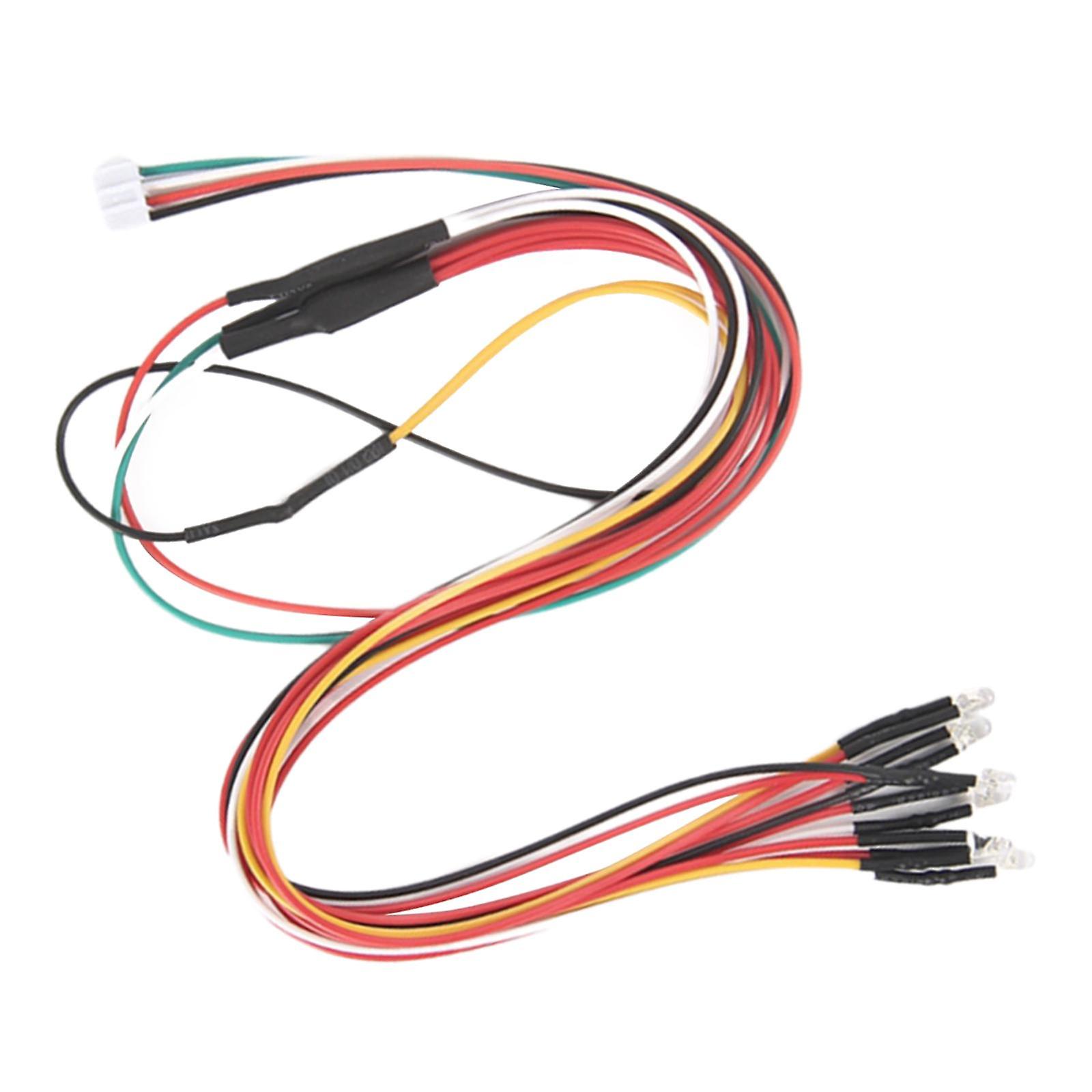 RC Car Tail Side Light Group Lamp for WPL D12 RC Truck Modified Accessories
