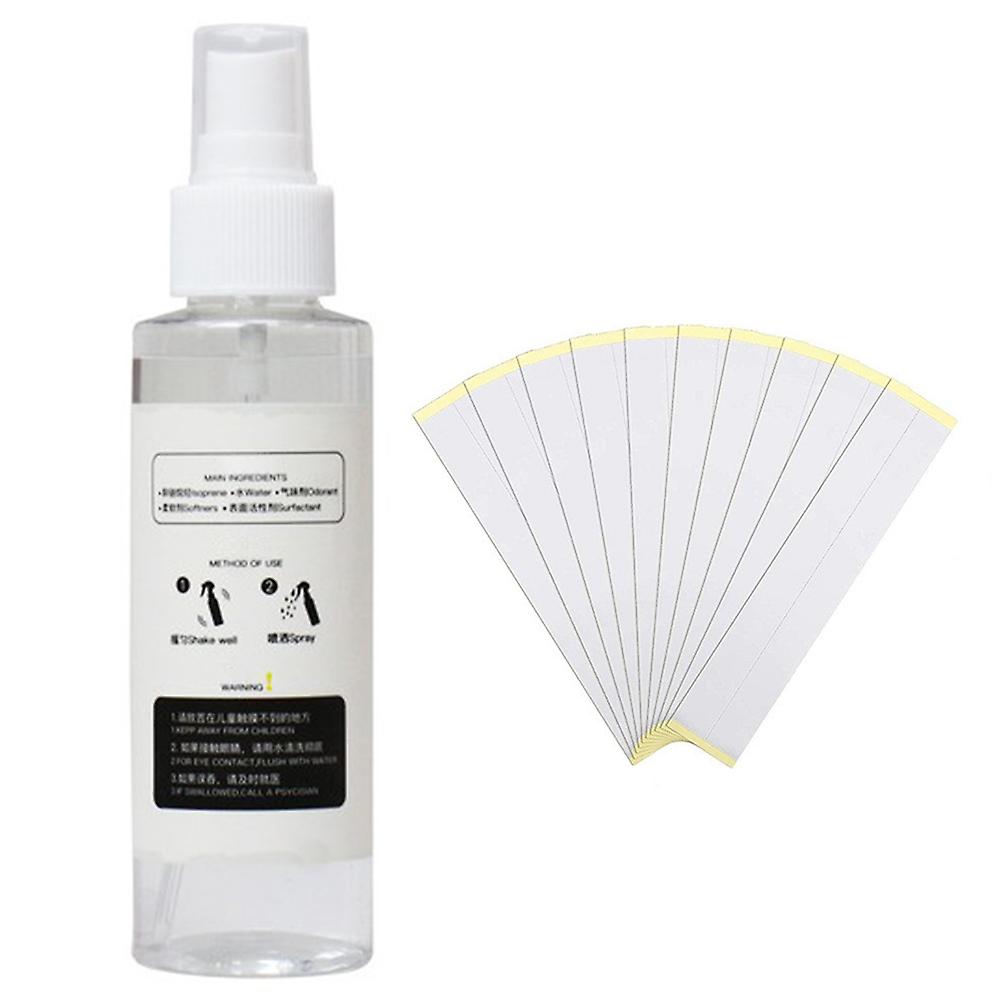 Golf Grip Solvent with 15 Tape Strips, Non-Toxic and Non-Flammable Spray Solution for Regripping Clubs