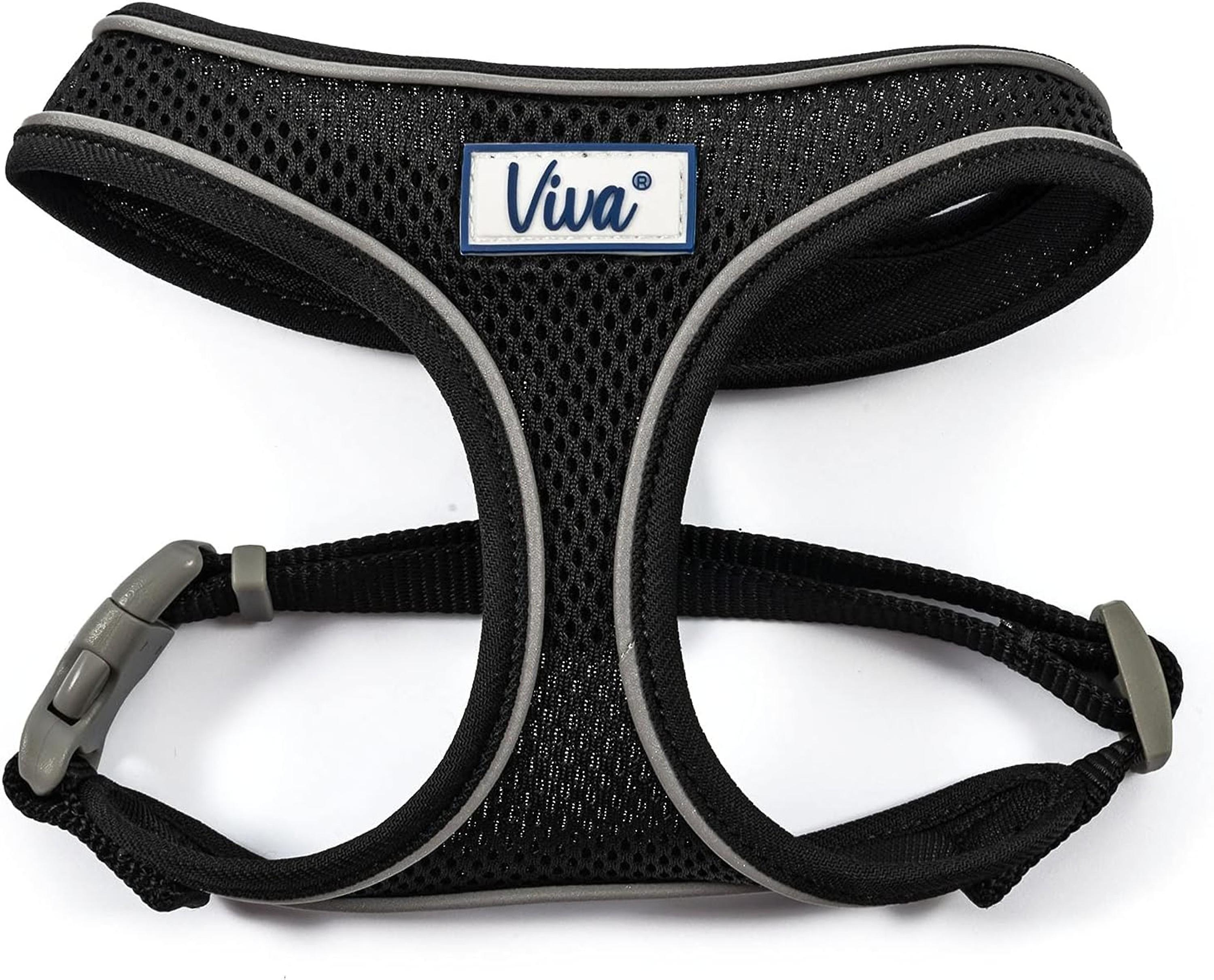 Ancol Comfort Mesh Harness Black Large 53-74cm