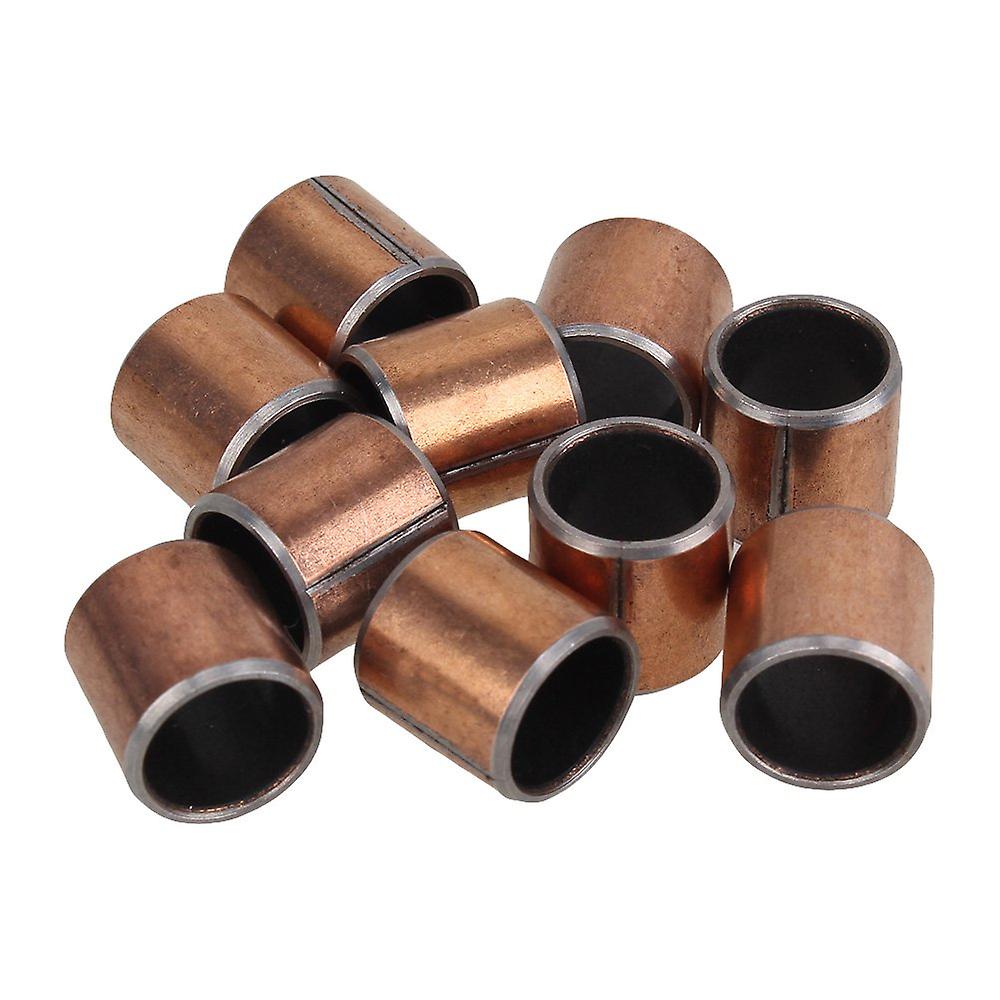 10pcs 8mm x10mm x10mm Self Lubricating Bearing Bronze Cast Bushing Plain Sleeve