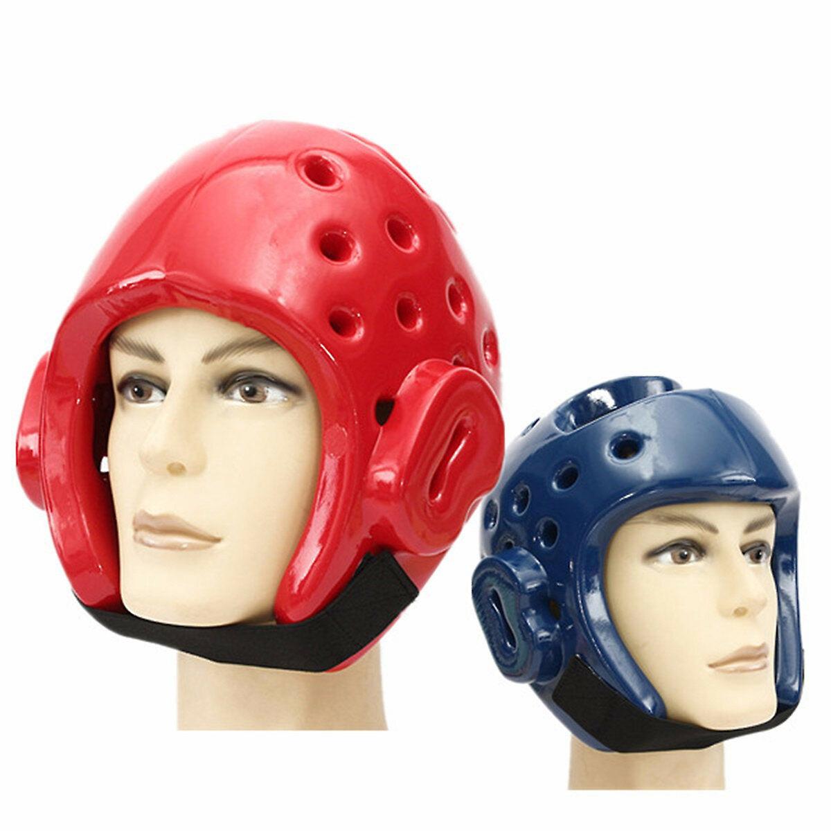 1Pcs Taekwondo Helmet Wtf Boxing Head Guard Headgear Protector Sparring Gear Karate Muay Thai Taekwondo Head Protection