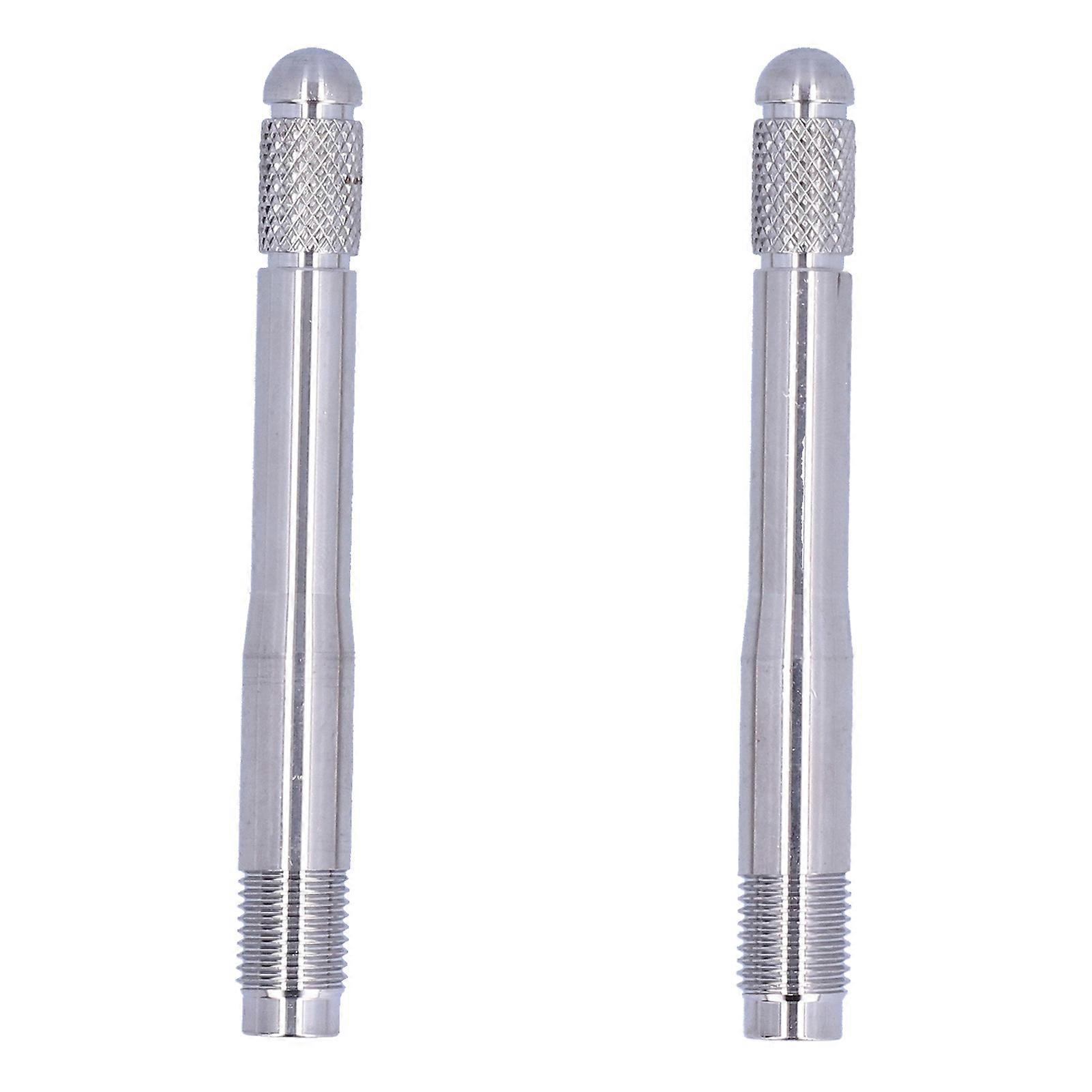 Lot de 2 goujons d'alignement de roue, guide de montage de roue, filetage M14 x 1,5, outil en acier inoxydable