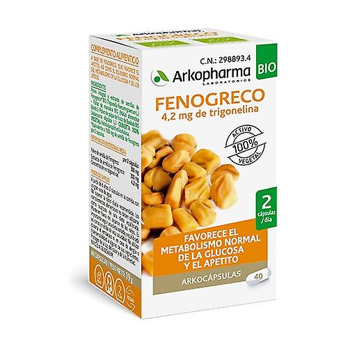 Arkocápsulas Fenugreek Bio 40 capsules