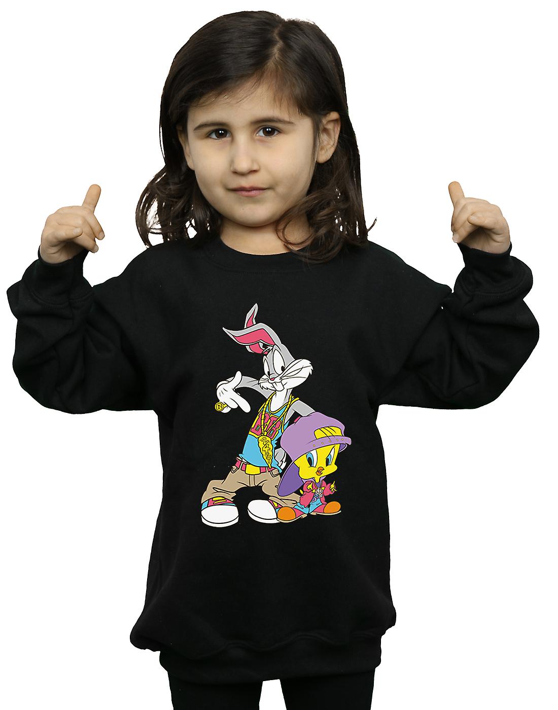 鲁尼调女孩虫子和推文嘻哈运动衫