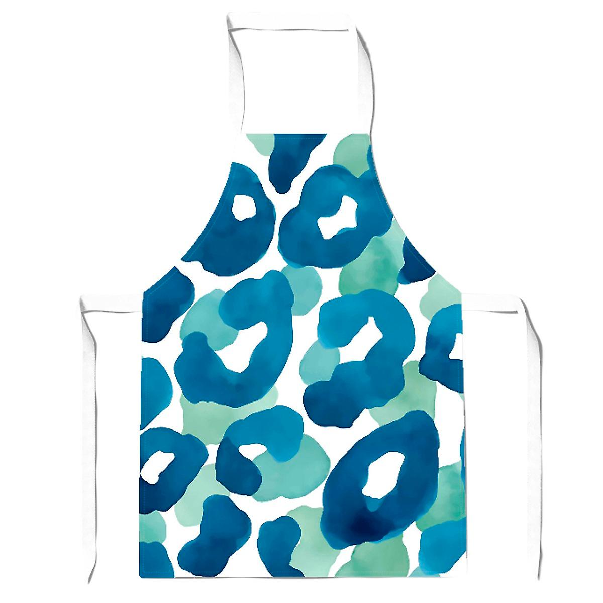 Watercolour Leopard Print Apron