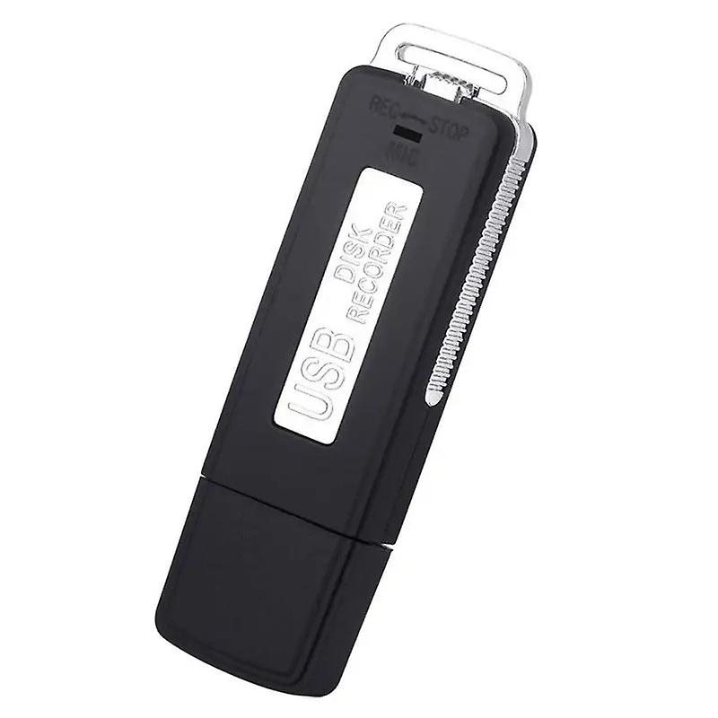 USB Portable Digital Audio Recorder - No flickering lights while recording - Use as a voice recorder