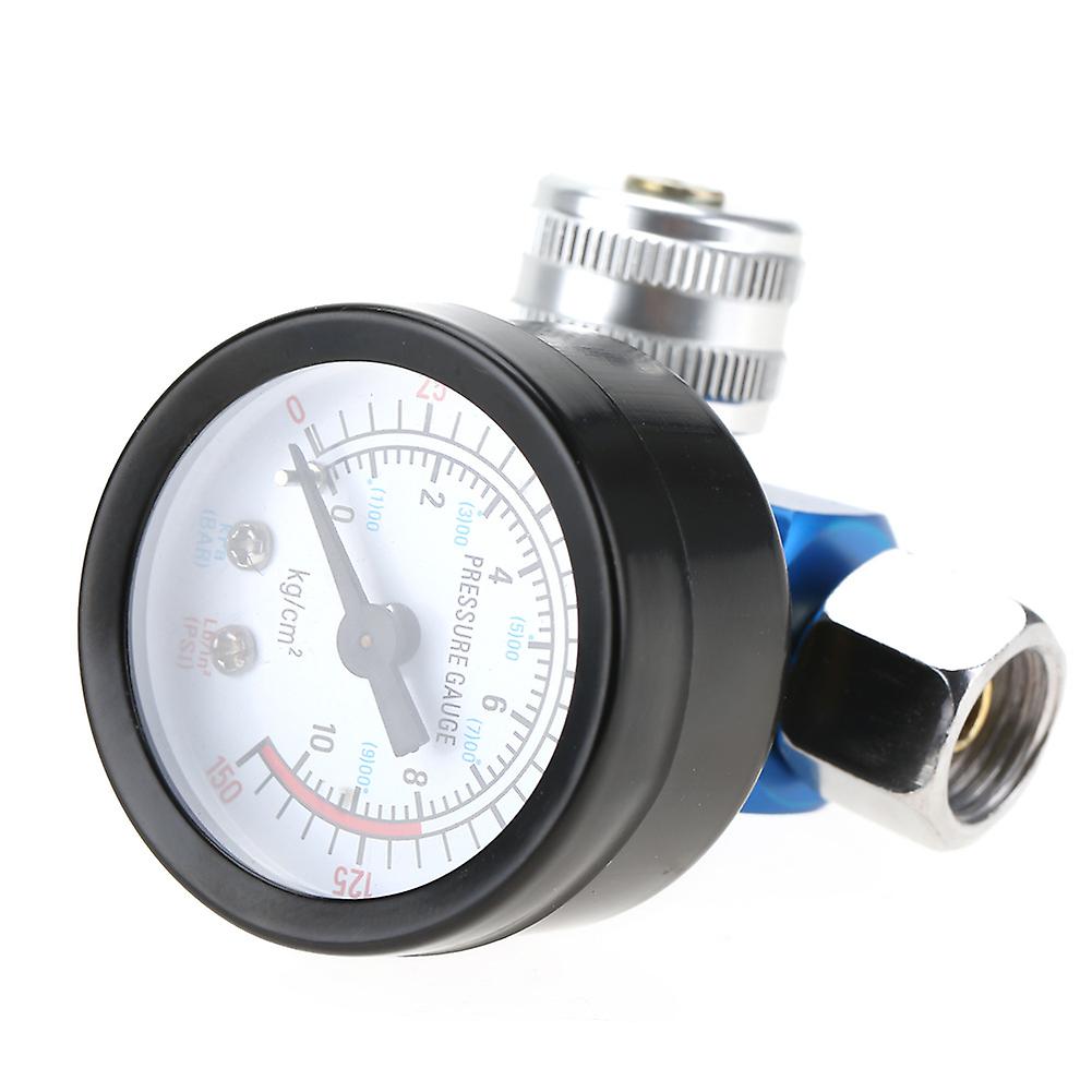 Macaron Interface Air Pressure Regulator Valve Inlet Gauge