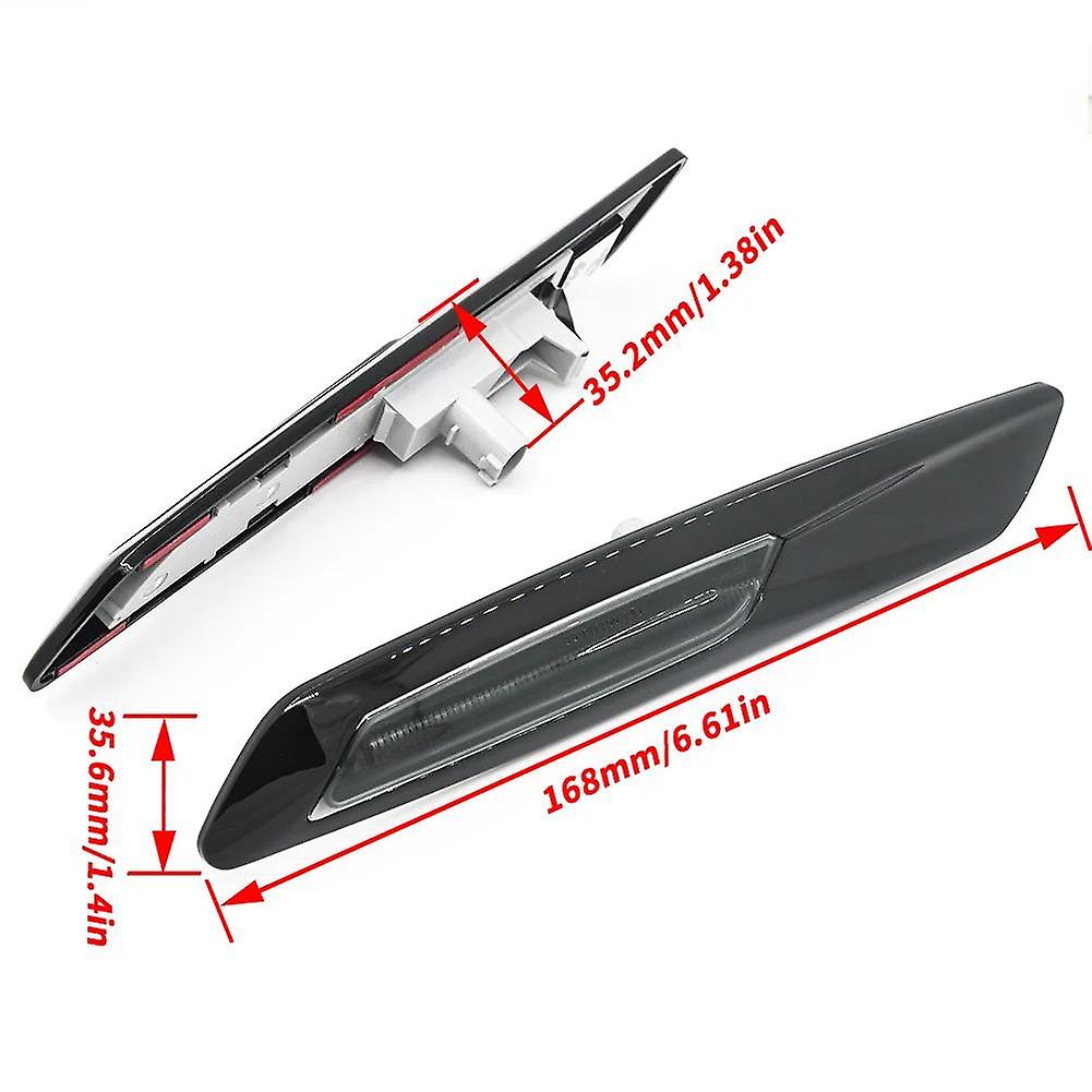 2pcs Led Dynamic Side Marker Turn Signal Indicator Sequential Blinker Light For Bmw E60 E61 E81 E82 E87 E88 E90 E91 E92 M3 E93