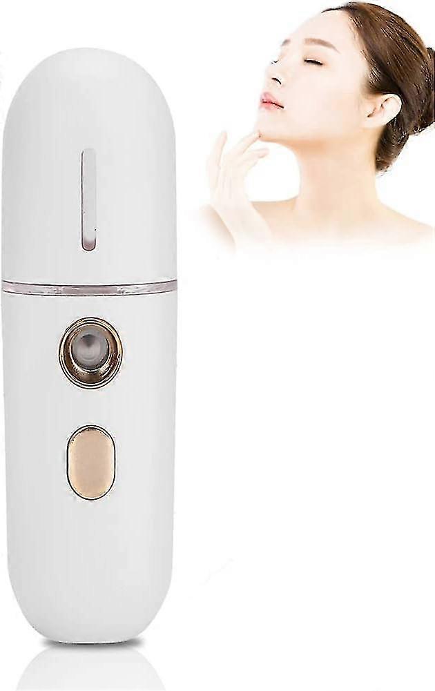 New ModelsLINJOU USB Charging Face Mist Sprayer - Nano Mist for Facial Steamer