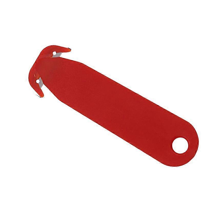 Creative Box Opening Tool, Red, 11.8x3.5cm, Plastic Handle + Stainless Steel Blade