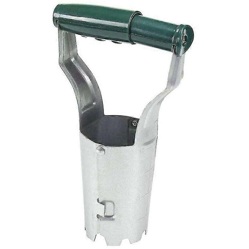 Bulb Planter, Bulb Planter, Bulb Planter Hand Tool, Grass Compactor Tool with Depth Mark