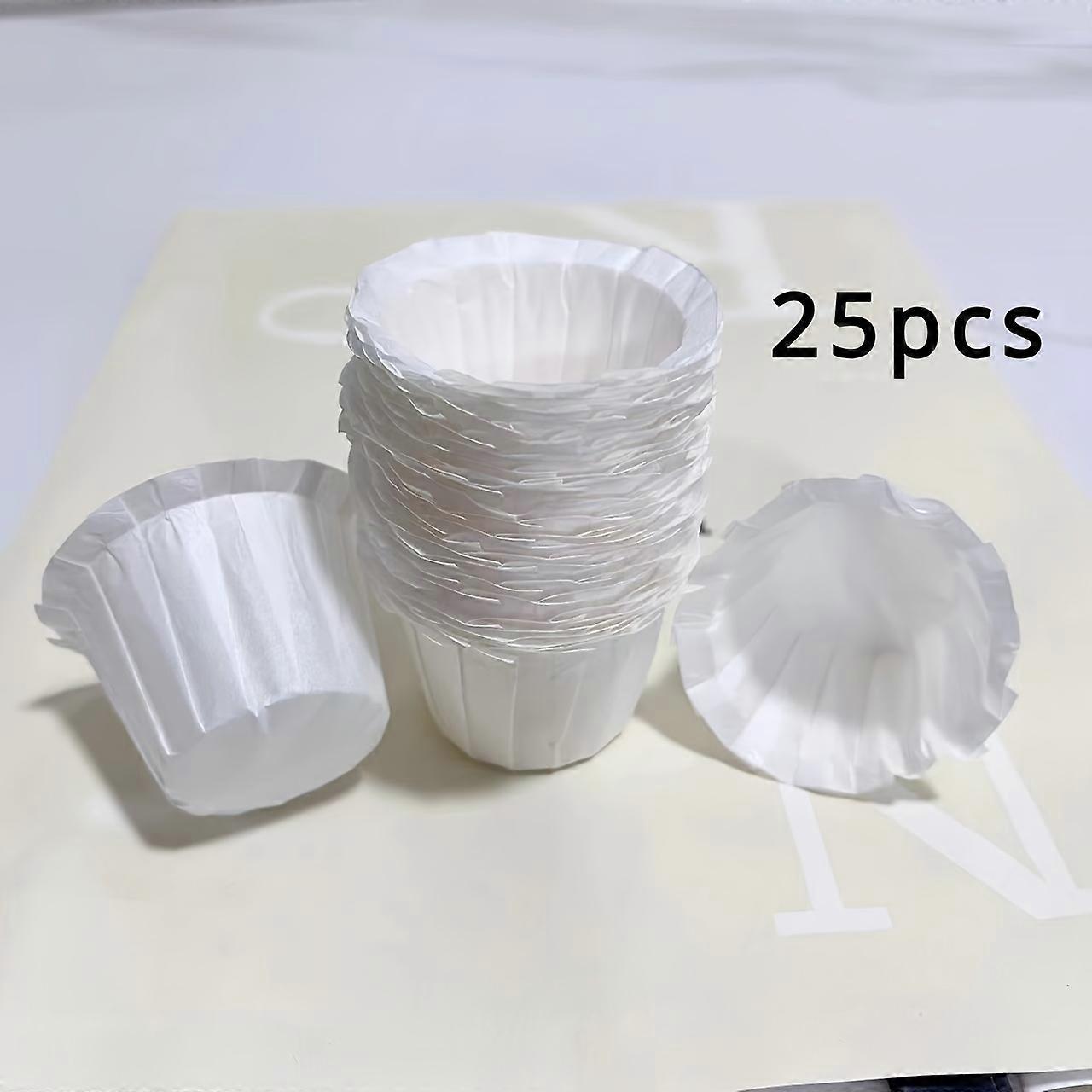 使い捨てコーヒー濾紙:RV、屋外キャンプ、ピクニック、オフィス、旅行、コーヒーメーカー、コーヒーバーACC用のK-CUPカプセルコーヒー濾紙フィルター