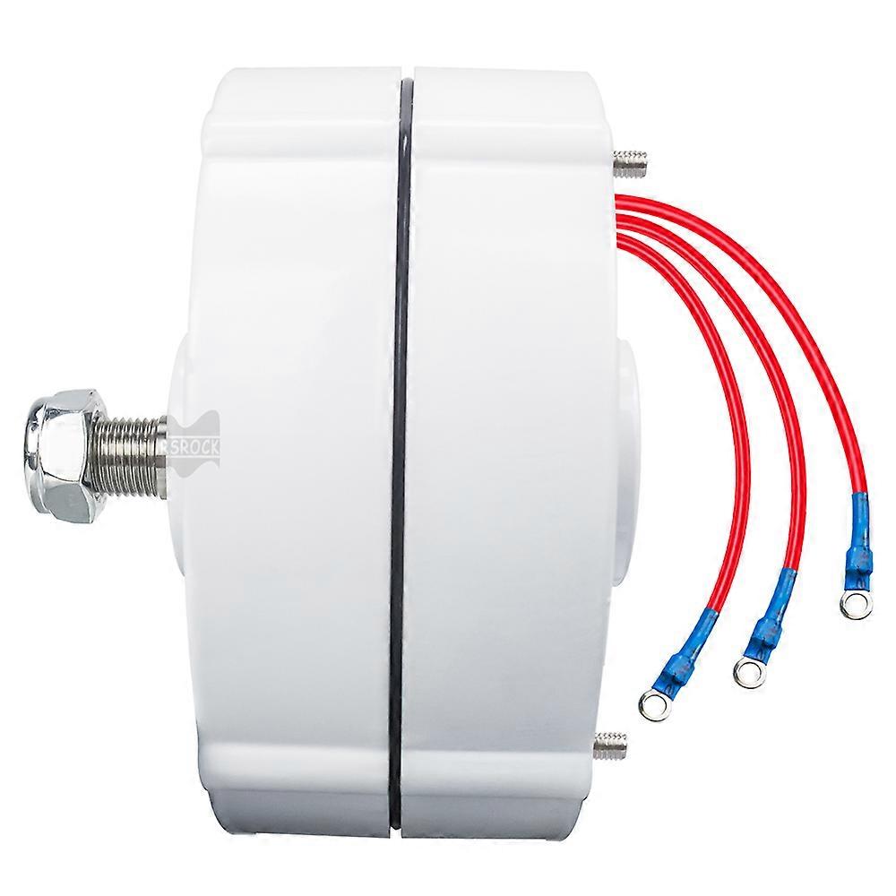 100w 12v Mini Low Rpm Permanent Magnet Generator With Controller For Home Use Diy Horizontal Wind Turbine Generator Windmill