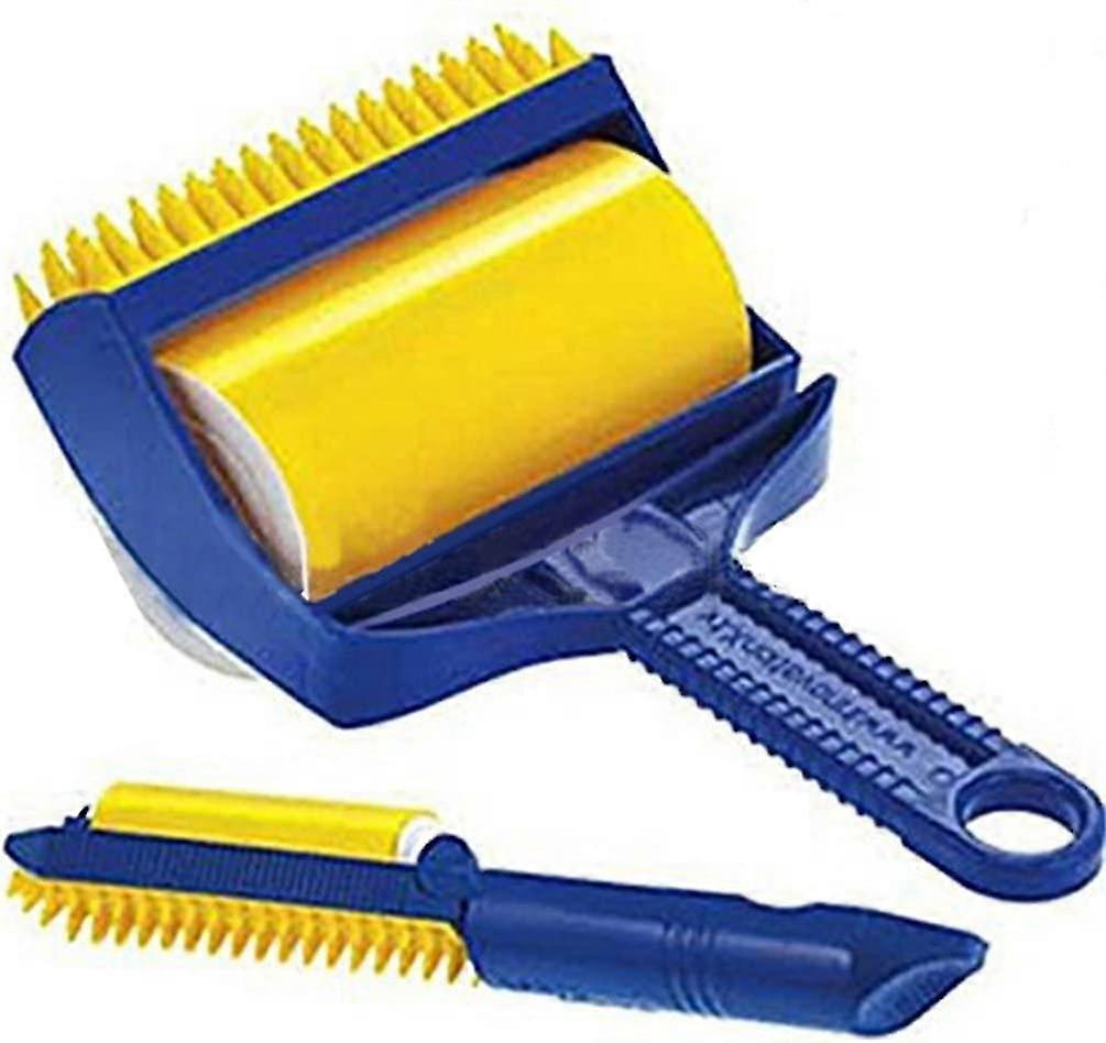 Multipurpose Sticky Cleaner Picker Pet Dander Lint Canister Brush