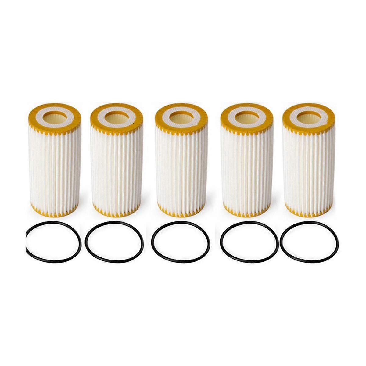 5Set Oil Filter 06L115562B for 4M 2Nd 2.0 40TFSI 45TFSI 2016-2020 CYMC CYRB 06L115466C 4MB