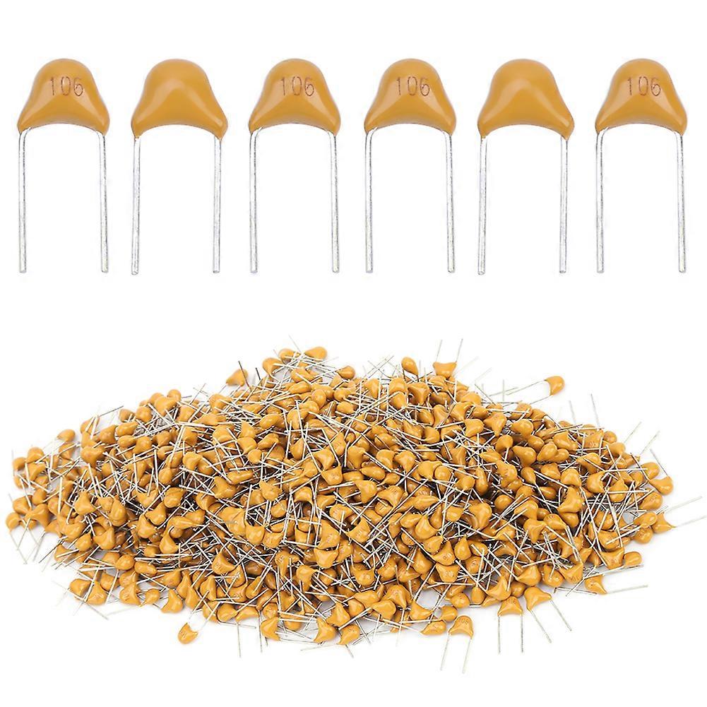 1000pcs Monolithic Capacitor 5.08MM DC50V 10UF 10% Ceramic Capacitor Accessory