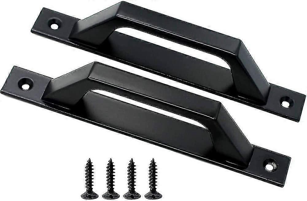 2pcs Carbon Steel Sliding Door Handle Barn Door Pull Handle