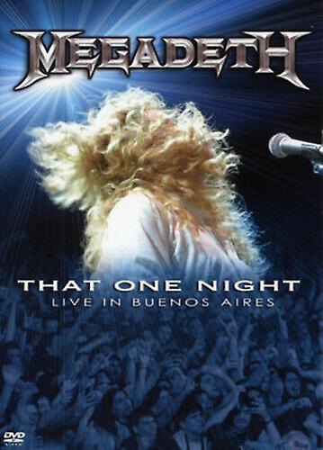 Megadeth That One Night DVD (2007) cert E - Region 2