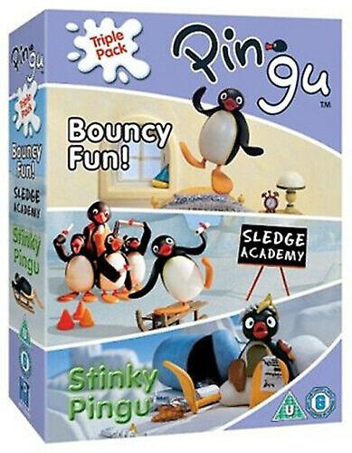 Pingu Triple Collection DVD (2006) cert U 3 discs - Region 2